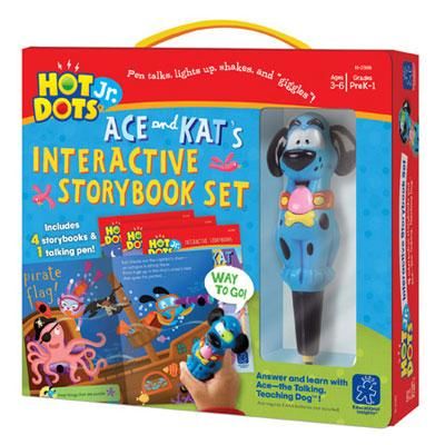 Hot Dots Jr Book and Pen Set