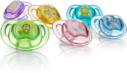2-Pack 6-12 Months Orthodontic Pacifier Case Pack 24