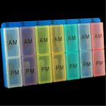 Color Coded Weekly Pill Organizer- AM/PM Case Pack 12