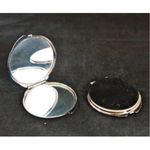Black Small Blank Metal Compact Mirror Cases Case Pack 70