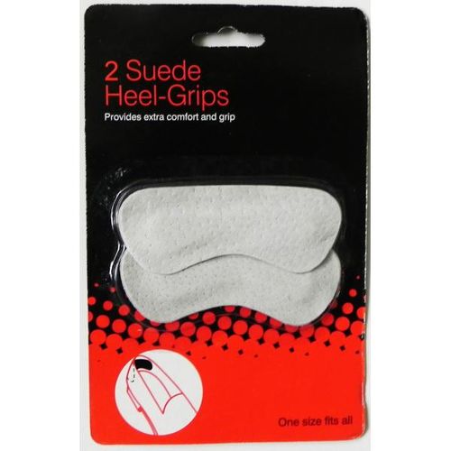Suede Heel Grips 2 Pack Case Pack 48