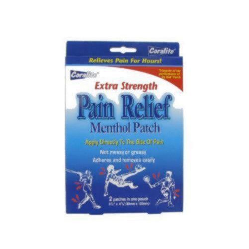 2 Ct Pain Relieving Patch Case Pack 48