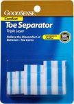Good Sense Toe Separator Triple Layer Case Pack 12