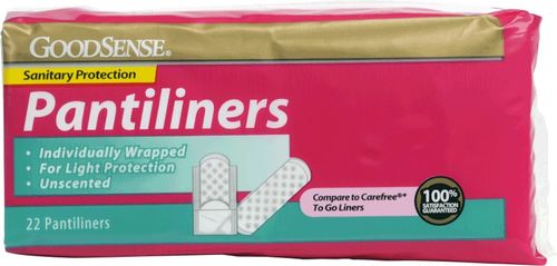 Good Sense Panty Liners Unscented Case Pack 18