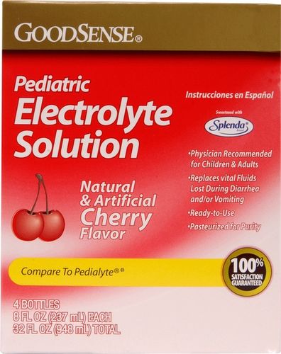 Good Sense Electrolyte 4 Pack Singles Cherry 8 Oz Case Pack 4