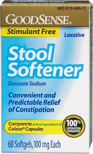 Good Sense Stimulant Free Stool Softener Softgels Case Pack 24