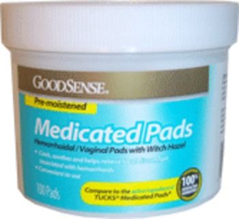 Good Sense Medicated Pads Case Pack 24