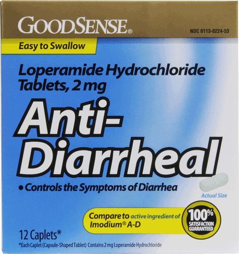 Good Sense Loperamide Hydrochloride 2Mg Anti-Diarrheal Caps Case Pack 24