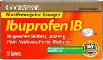 Good Sense Ibuprofen Ib Tablets 200 Mg Case Pack 24