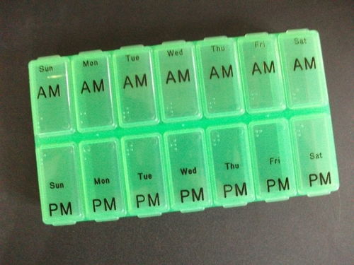 Jumbo Weekly Pill Box AM/PM Case Pack 36