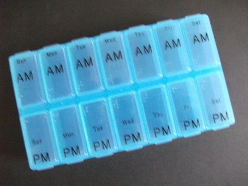 Jumbo Weekly Am/Pm Pill Boxes Case Pack 36