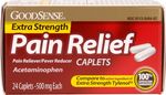 Good Sense Extra Strength Pain Relief Caplets Apap 500 Mg Case Pack 24