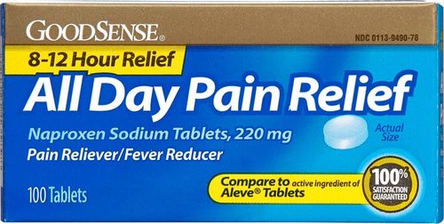 Good Sense All Day Pain Relief Naproxen Sodium Tabs 220 Mg Case Pack 24