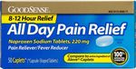 Good Sense All Day Pain Relief Naproxen Sodium Caps 220 Mg Case Pack 24