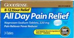 Good Sense All Day Pain Relief Naproxen Sodium Tabs 220 Mg Case Pack 24
