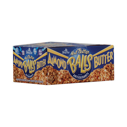 Betty Lou's Gluten Free Nut Butter Balls Almond Butter - Case of 18 - 1.4 oz