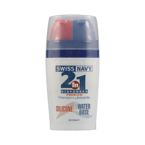 Swiss Navy 2 in 1 Dispenser Premium Lubricants - 50 ml
