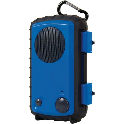 ECOXGEAR GDI-AQCSE102 EcoExtreme iPhone(R)/iPod(R) Rugged Waterproof Case with Built-In Speaker (Blue)
