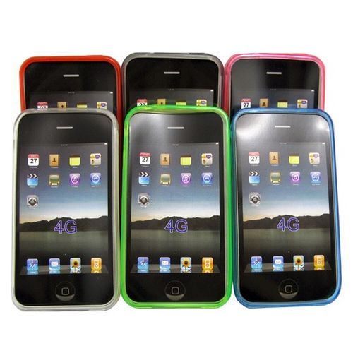 iPhone 4  (GSM) Compatible TPU Soft Skin Case