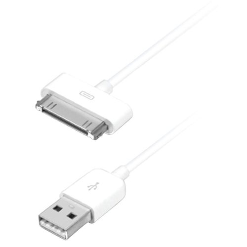 MACALLY iSyncableP iPad(R)/iPhone(R) USB to 30-Pin Cable (3ft)
