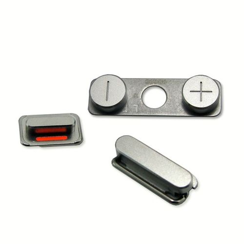 iPhone 4 Compatible Volume Button, Shaker Button & Power Switch Assembly