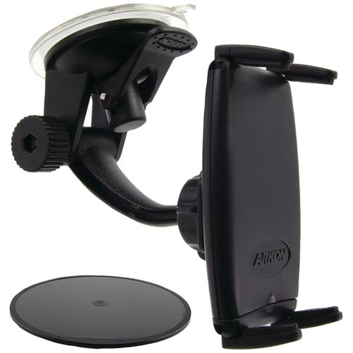 ARKON SM514 Deluxe Windshield/Dashboard/Console Mount with Slim-Grip(R) Universal Cellular Phone Holder