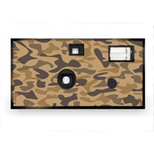 Camouflage Disposable Camera Case Pack 10