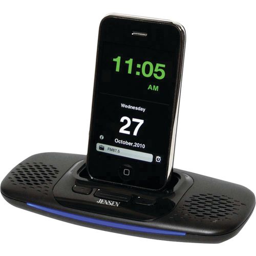 JENSEN JiSS-10i Docking Speaker System with App for iPod(R)/iPhone(R)