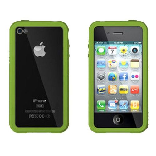 XtremeMac iPhone 4 Green Microshield Accent Case Case Pack 8
