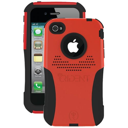 TRIDENT AG-IPH4-RD iPhone(R) 4/4S Aegis Series(R) Case (Red)
