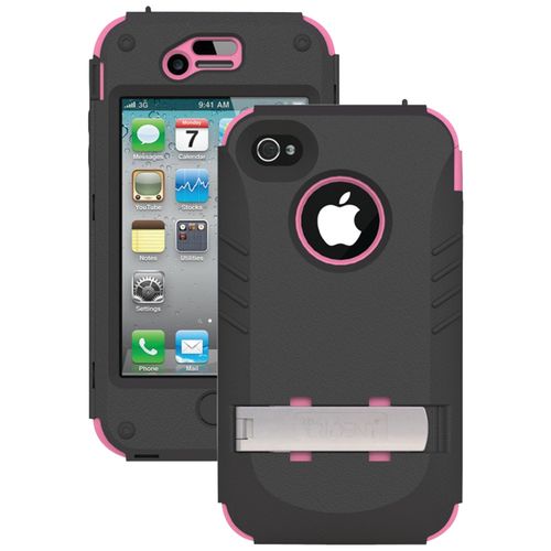 TRIDENT AMS-IPH4S-PK iPhone(R) 4/4S Kraken A.M.S. Series(TM) Case with Holster (Pink)