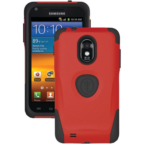 TRIDENT AG-EPIC-RD Samsung(R) Galaxy S(R) II, Epic(TM) 4G Touch Aegis(R) Case (Red)