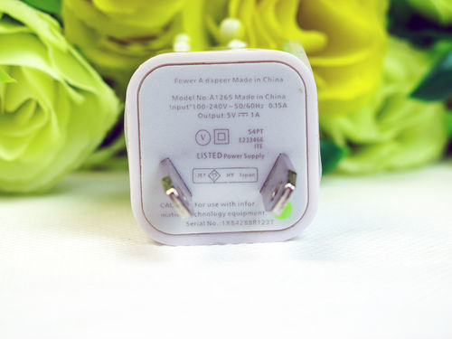 USB Power Charger Adapter Plug for iPod iPhone