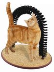 1 - Perfect Cat Self Scratching And Grooming Arch Post & Toy w/ Catnip