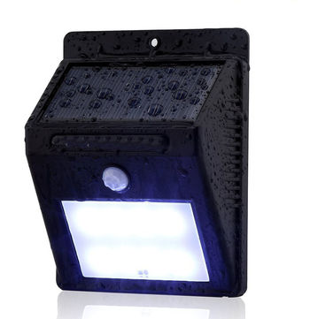 1pc - 8 LED Outdoor Solar Powered Wireless Waterproof Security Motion Sensor Flood Light