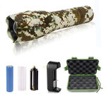 2 - G1000 Portable Zoomable Tactical LED Flashlight - 2000 Lumens - Light Brown Camo