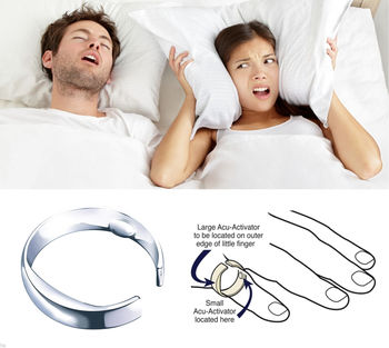 Anti Snore Snoring Ring - Natural Acupressure Ring