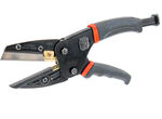 Heavy Duty 3 in 1 Power Multi Tool - Utility Scissors Shears, Pliers , & Wire Knife Cutter - Carbon Steel Blades, Safety Lock, Ergonomic Grip & Retractable Anvil for DIY, Craftsman Projects, and Gardening