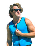 Mens Neoprene Sweat Sauna Waist Trainer Shirt Vest For Weight Loss - Hot Body Slimming Shapper W/ Zipper - Fat Burning Thermo Shapewear
