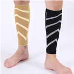 Calf Graduated Compression Running Sleeves  (20-30mmhg) - Calf Guard Socks for Running, Cycling, Maternity, Shin Splint & Calf Pain Relief  & Support - 1 Pair