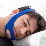 Snore Relief CPAP Friendly Chin Strap - Open Chin Neoprene Stop Snoring Chin Strap
