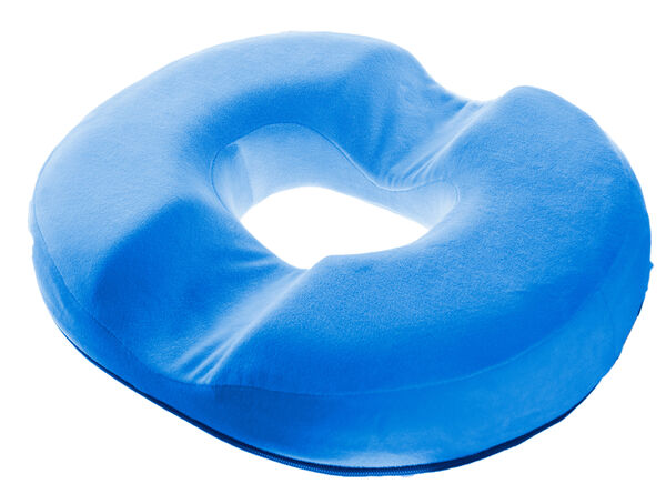 Orthopedic Donut Seat Cushion Memory Foam Cushion – Tailbone & Coccyx Memory Foam Pillow  - Pain Relief for Hemorrhoids, Prostate, Pregnancy, Post Natal Sciatica Coccyx, Surgery & Relieves Tailbone Pressure