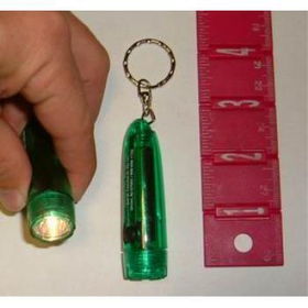 Imprinted Flashlight Keychain - Battery Incl Case Pack 50imprinted 