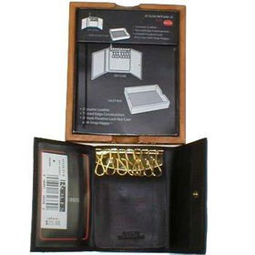 Rolfs Genuine Leather Key Case W/Valet Box Case Pack 48rolfs 