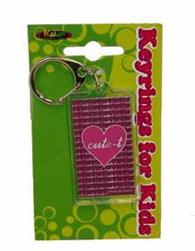 Cutie T Key Ring Case Pack 60cutie 