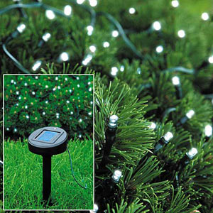 Solar Powered Christmas Lights - 60pc Setsolar 
