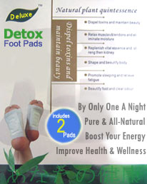 2 FREE Deluxe Detox Foot Padsdetox 